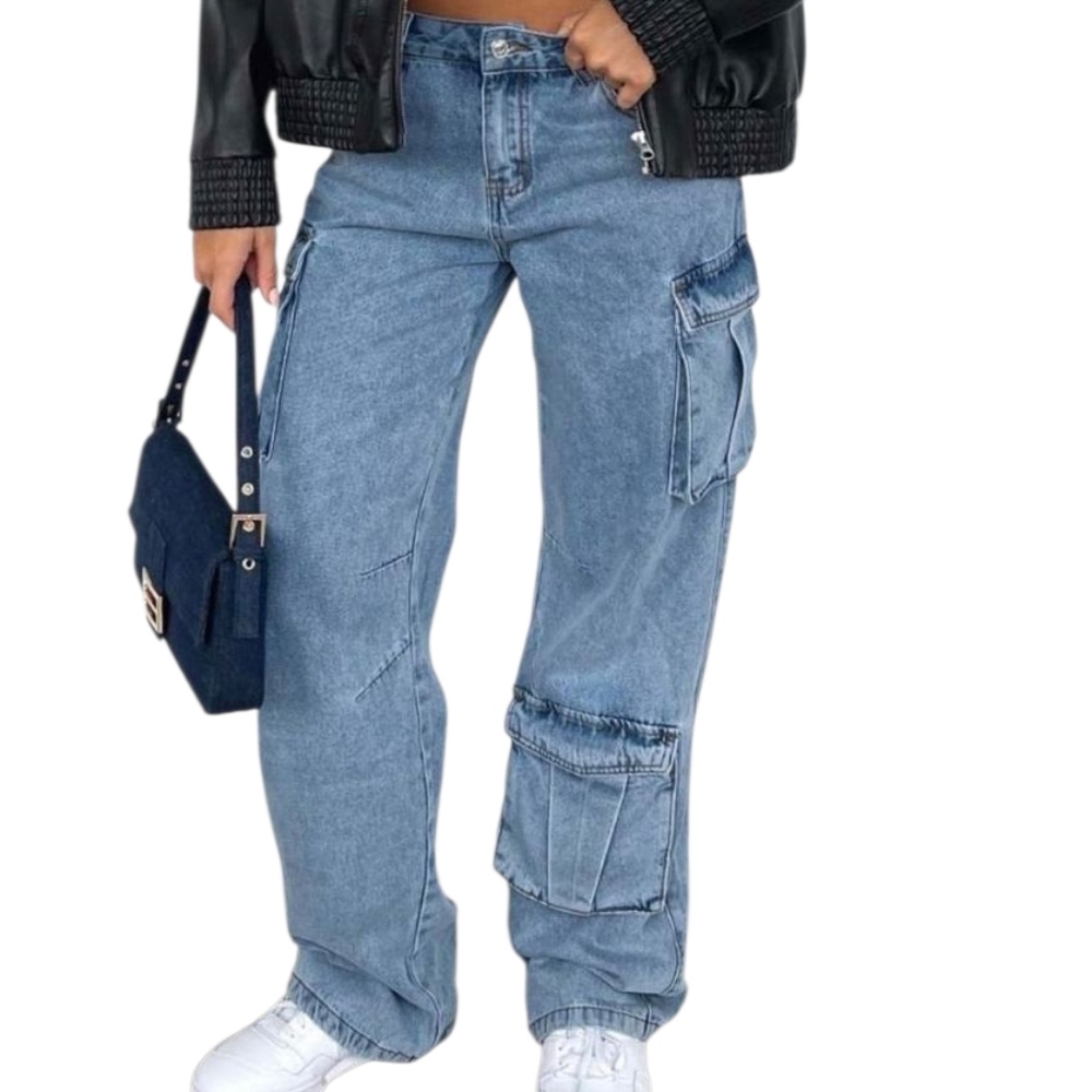 White Fox Boutique Light Blue Jeans